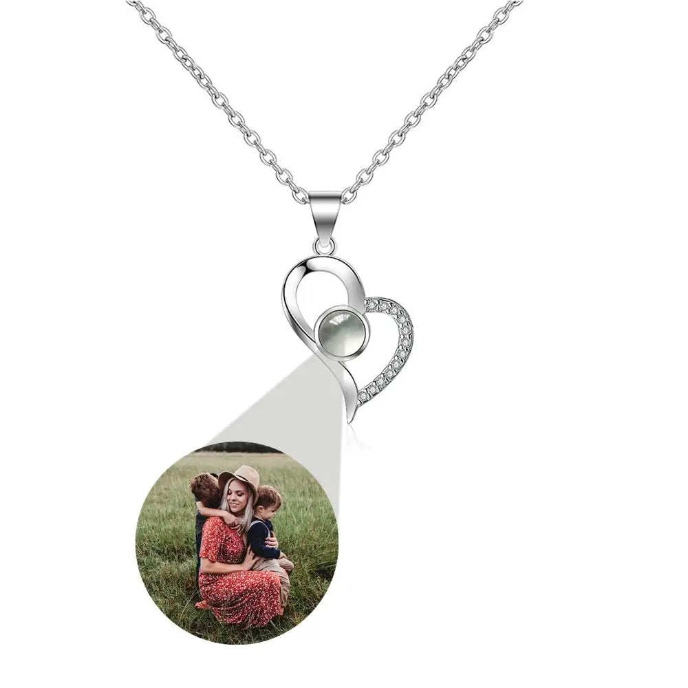 Collana con foto personalizzata per sempre